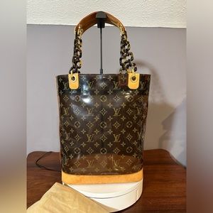 Louis Vuitton EUC Cabas Ambre Cruise MM comes w/dust bag